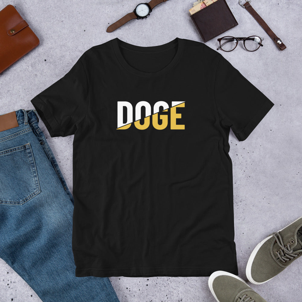 Doge Tee, Doge T-shirt, Doge shirt featuring Department of Government Efficiency (D.O.G.E.) 