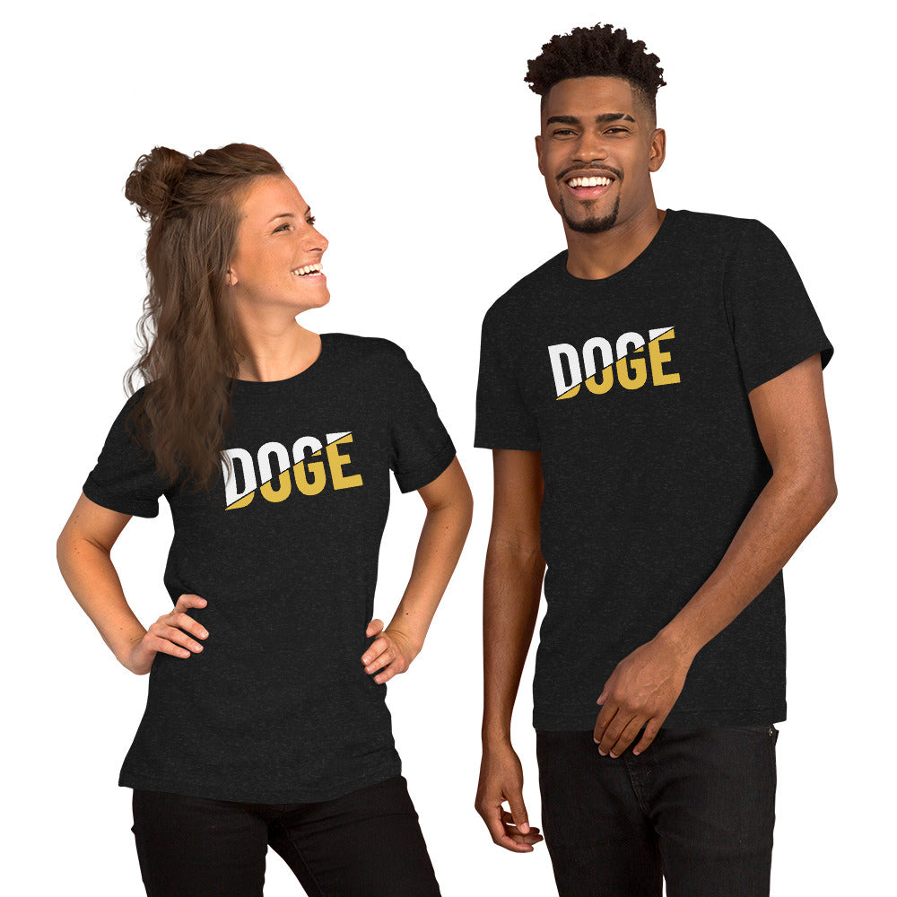 Doge Tee, Doge T-shirt, Doge shirt featuring Department of Government Efficiency (D.O.G.E.) 