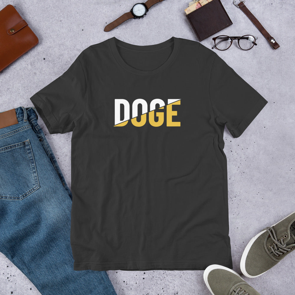 Doge Tee, Doge T-shirt, Doge shirt featuring Department of Government Efficiency (D.O.G.E.) 