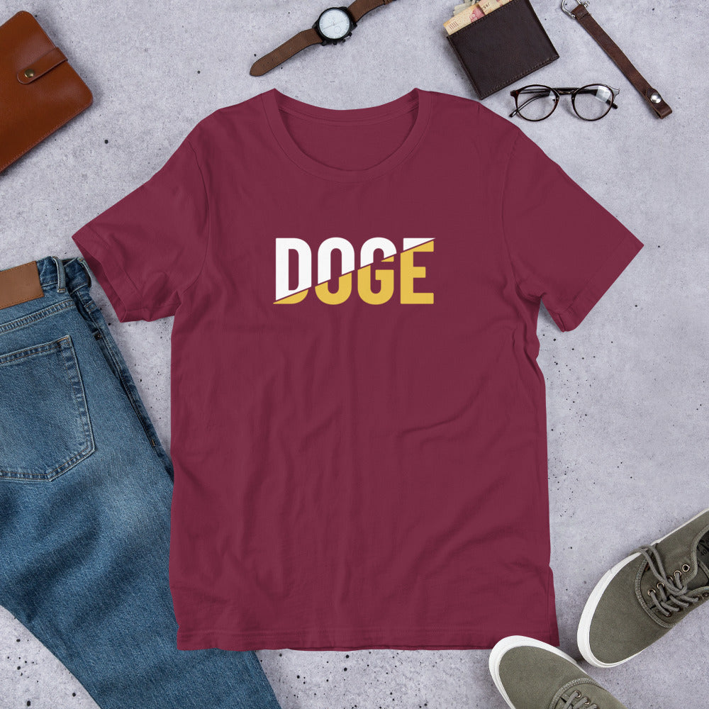 Doge Tee, Doge T-shirt, Doge shirt featuring Department of Government Efficiency (D.O.G.E.) 